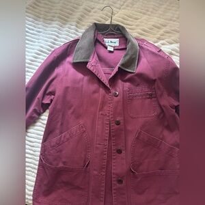 L.L. Bean Women's Plum Chore Jacket